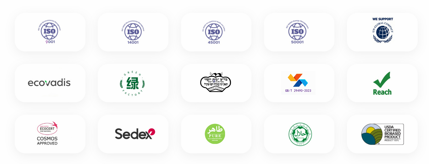 一諾生物 所獲得的認證